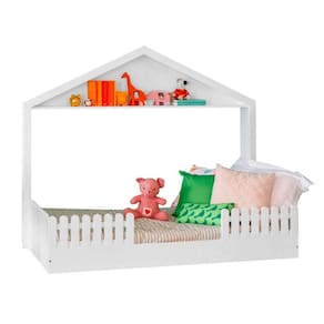 Cama Infantil Montessoriano com Cercado Unissex