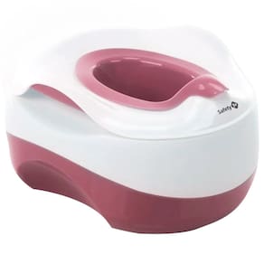 Troninho Safety 1st Flex Potty 3 em 1com Redutor para Assento - Rosa