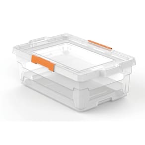 Caixa Organizadora 40L Transparente