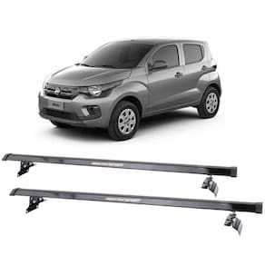 Rack Teto Resistent Sport Fiat Mobi 4 portas todos LW038