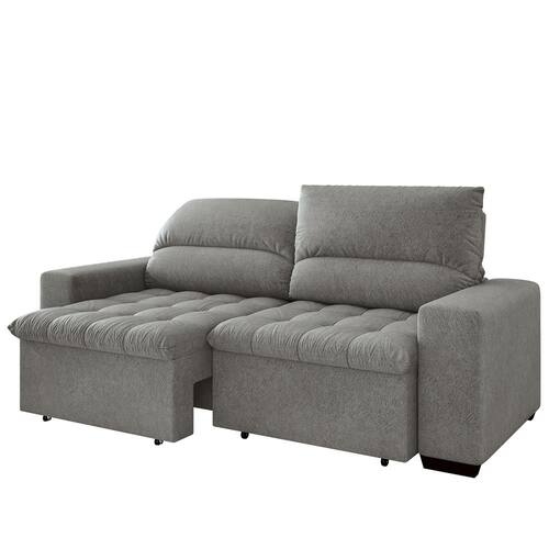 Sofá 4 Lugares Linoforte Terraza com Assento Retrátil e Encosto Reclinável em Tecido Suede 230 cm de largura é ruim? Sofá 4 Lugares Linoforte Terraza com Assento Retrátil e Encosto Reclinável em Tecido Suede 230 cm de largura é boa?
