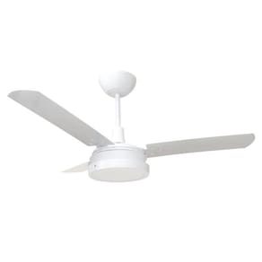 Ventilador de Teto Citrino Led Clm New Branco 3 Pás 130W
