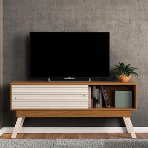 Rack Bancada Frizz 1.5 Naturale/Off White Madetec