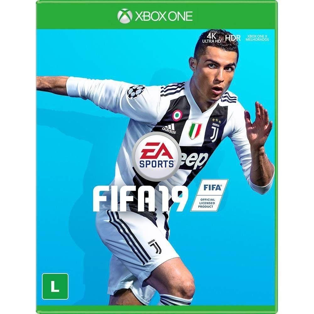 Jogo futebol fifa 19xbox 360