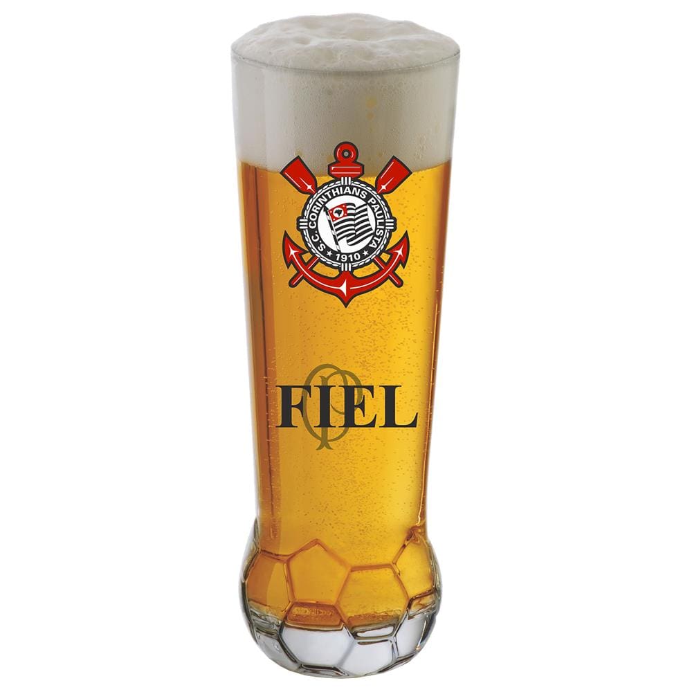 Copo Bola para Cerveja Globimport Corinthians 8606876 – 370 ml