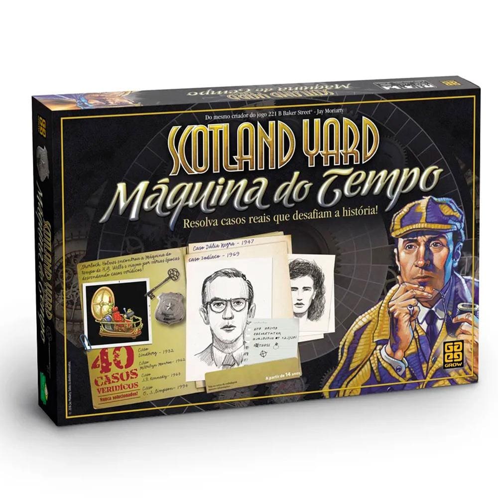 Jogo Scotland Yard Máquina do Tempo Grow