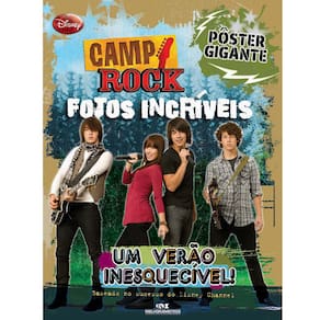 Livro - Camp Rock - Fotos Incríveis: um Verão Inesquecível