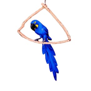 Arara Azul de Madeira
