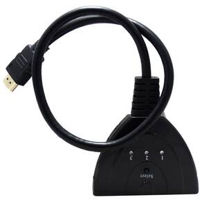 Adaptador Switch Splitter Hdmi 3 Entradas Hdtv - HDMI3X1