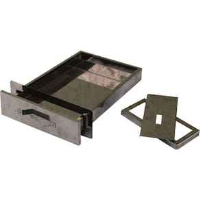Gaveta Cinzeiro Aço Inox Churrasqueira Alvenaria 47x31x4,5cm