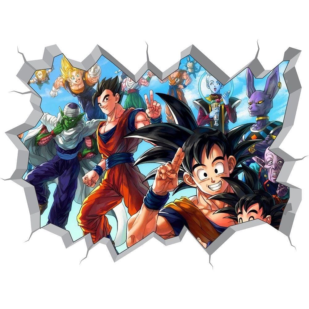 Desenhos dragon ball super, casas bahia