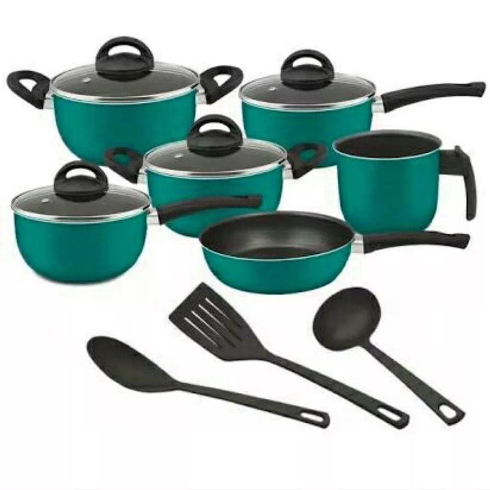 Conjunto de panelas 09 peças Antiaderente