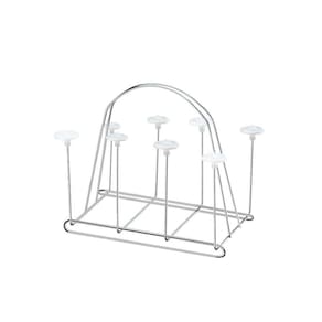 Suporte para 8 copos Aço Carbono Cromado Cozinha Future Louç