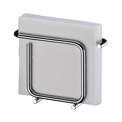 Porta Guardanapos Suporte De Mesa Marca Future Cromado Menor preço em Porta Guardanapos Suporte De Mesa Marca Future Cromado