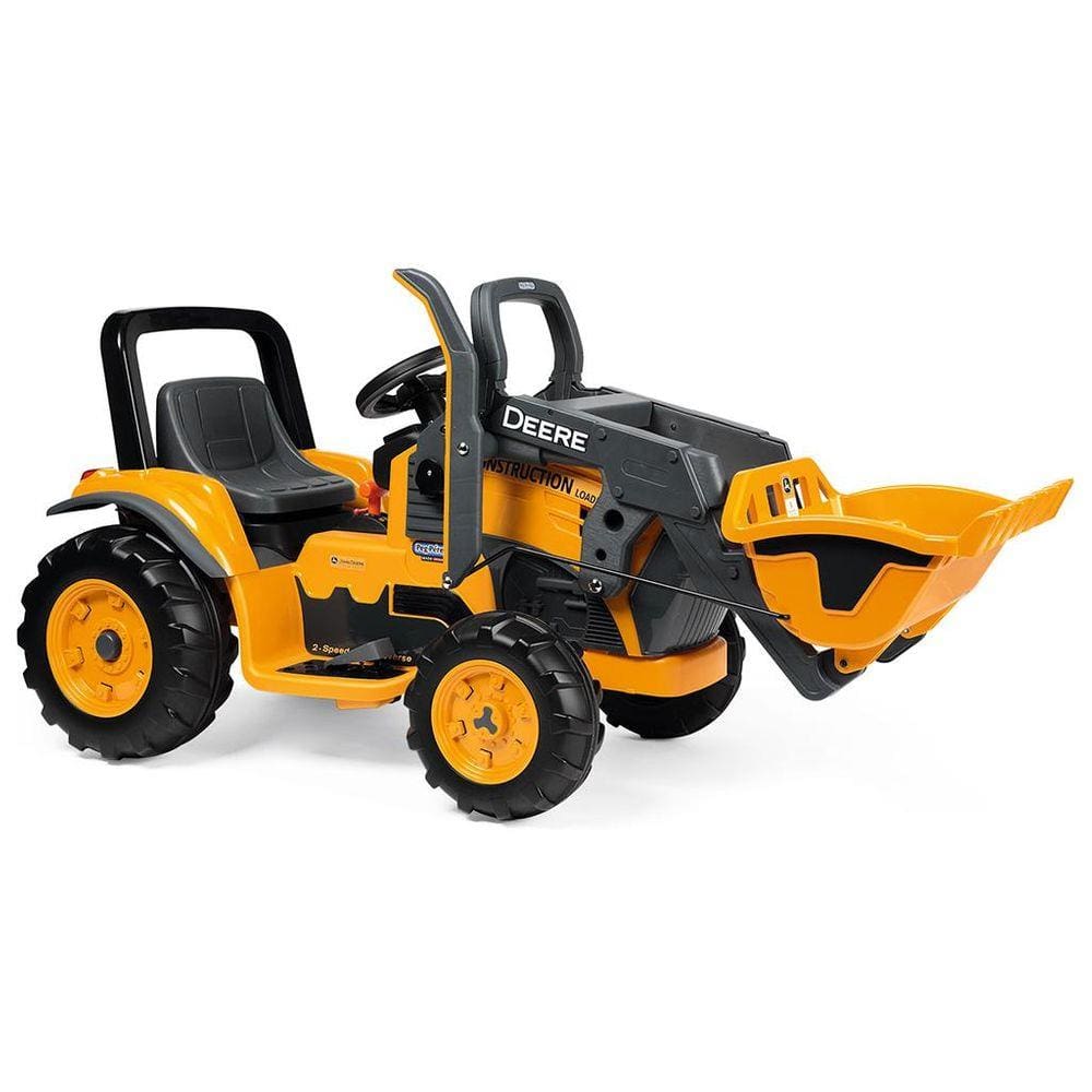 Mini Escavadeira Elétrica John Deere Construction Loader - Peg Pérego 12 volts