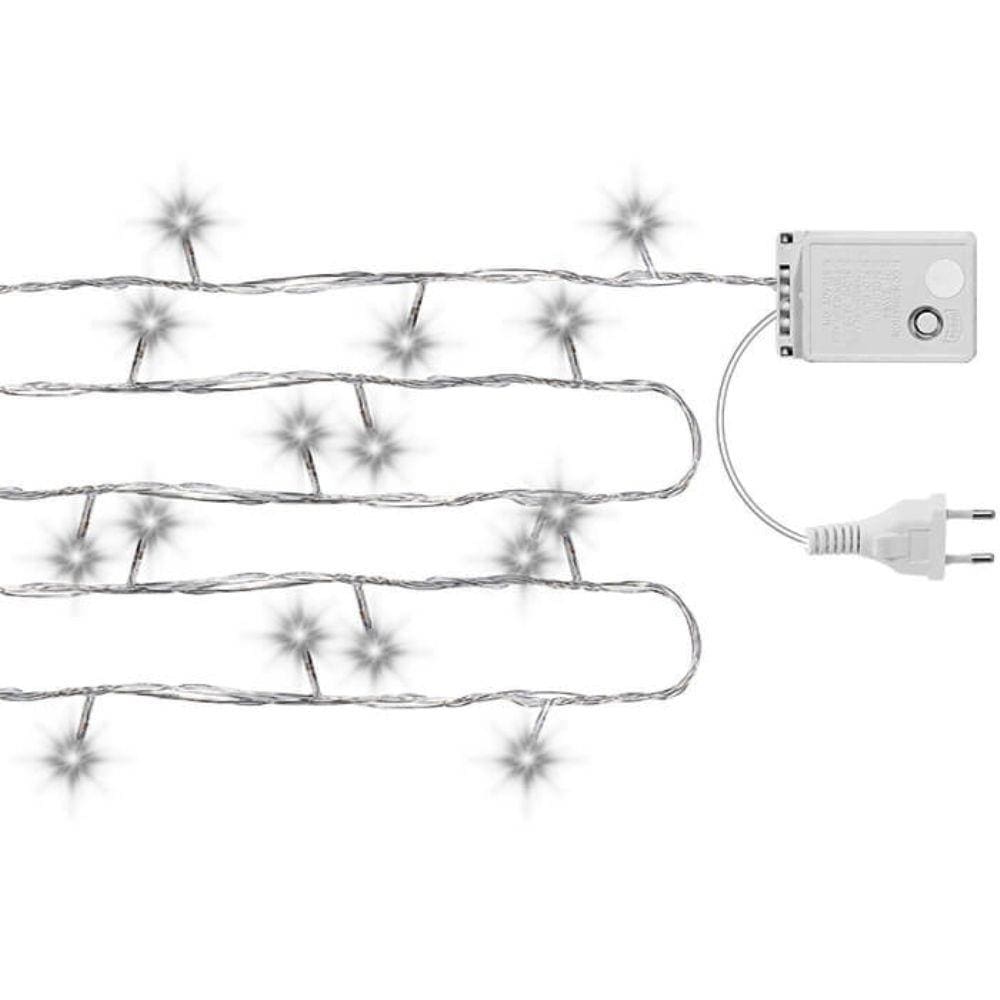 Pisca Pisca Led Arroz Natalino Natal 100 Leds 110v Branco