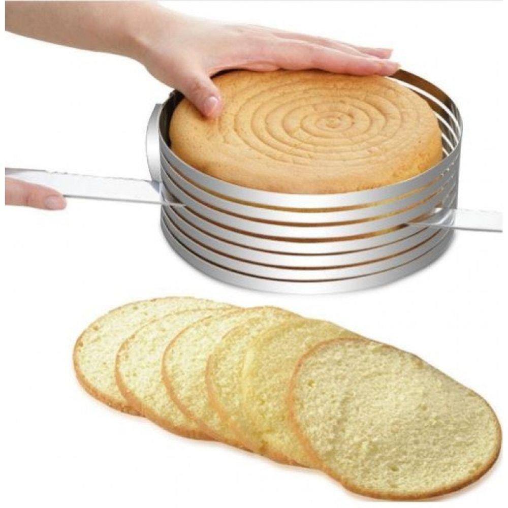 Aro fatiador cortador para bolo tortas confeitaria 30cm