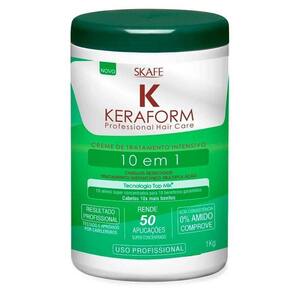 Creme De Tratamento Intensivo Keraform Skafe 10 Em 1 1000g