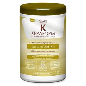 Creme De Tratamento Intensivo Keraform Skafe Óleo De Argan 1000g