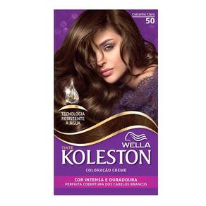 Kit Tintura Koleston Castanho Claro 50