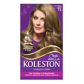 Kit Tintura Koleston Louro Cinza Médio 71