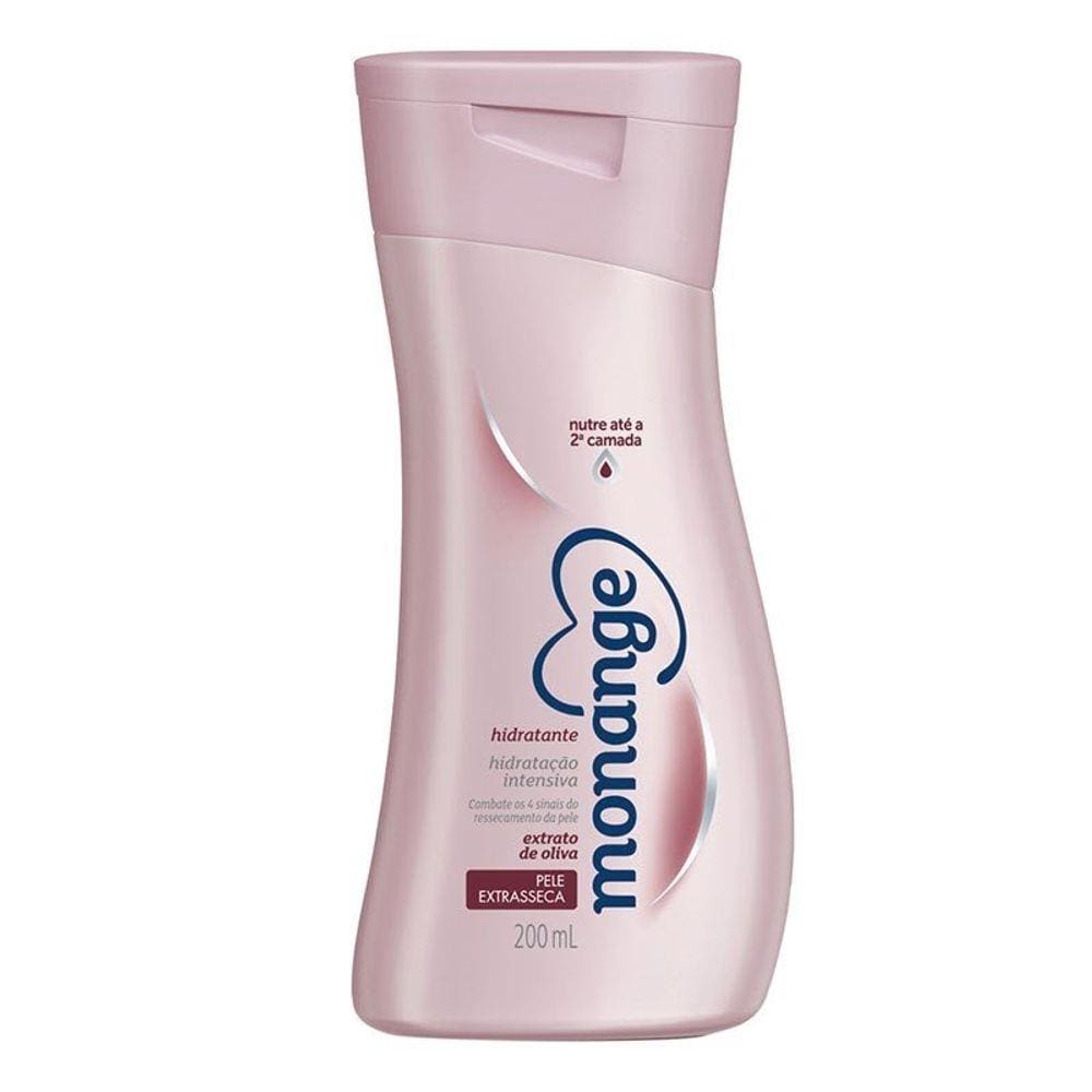 Loção Hidratante Monange Extrato De Oliva 200ml
