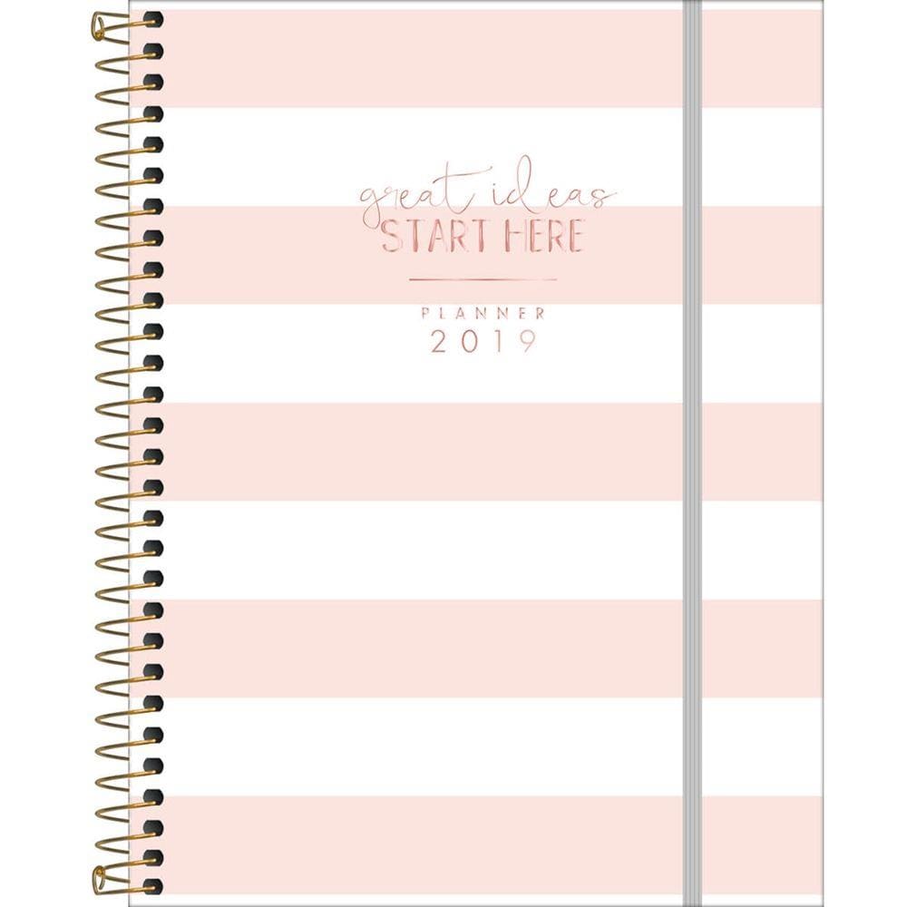 Agenda Espiral 2019 Planner Soho - 80fls (24x17cm) - Tilibra