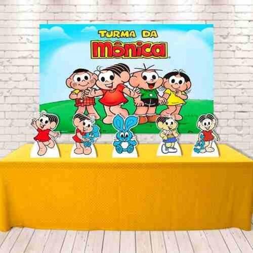 Festa Aniversário Turma da Mônica Decoração Kit Prata Menor preço em Festa Aniversário Turma da Mônica Decoração Kit Prata