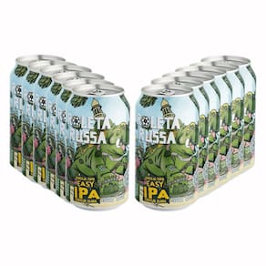 Pack 12 cervejas Roleta Russa Easy Ipa 350ml lata