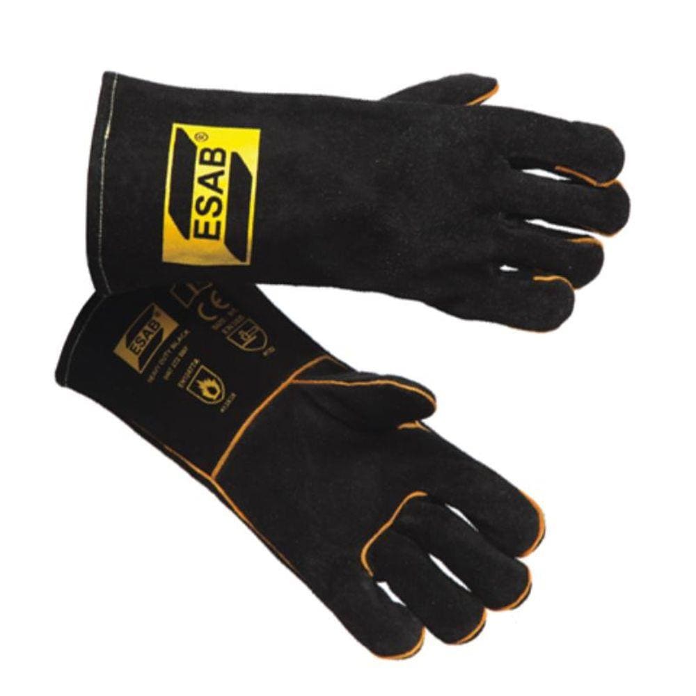 Luva Térmica para Soldador em Raspa Heavy Duty Black ESAB