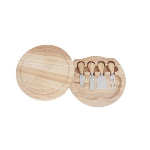 imagem-Conjunto Tábua Para Queijo Com Utensílios