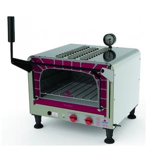 Forno a Gás Refratário Progás 404L Inox Mini Chef