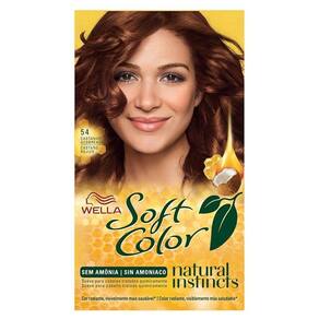 Kit Tintura Soft Color Castanho Acobreado 54 Soft Color