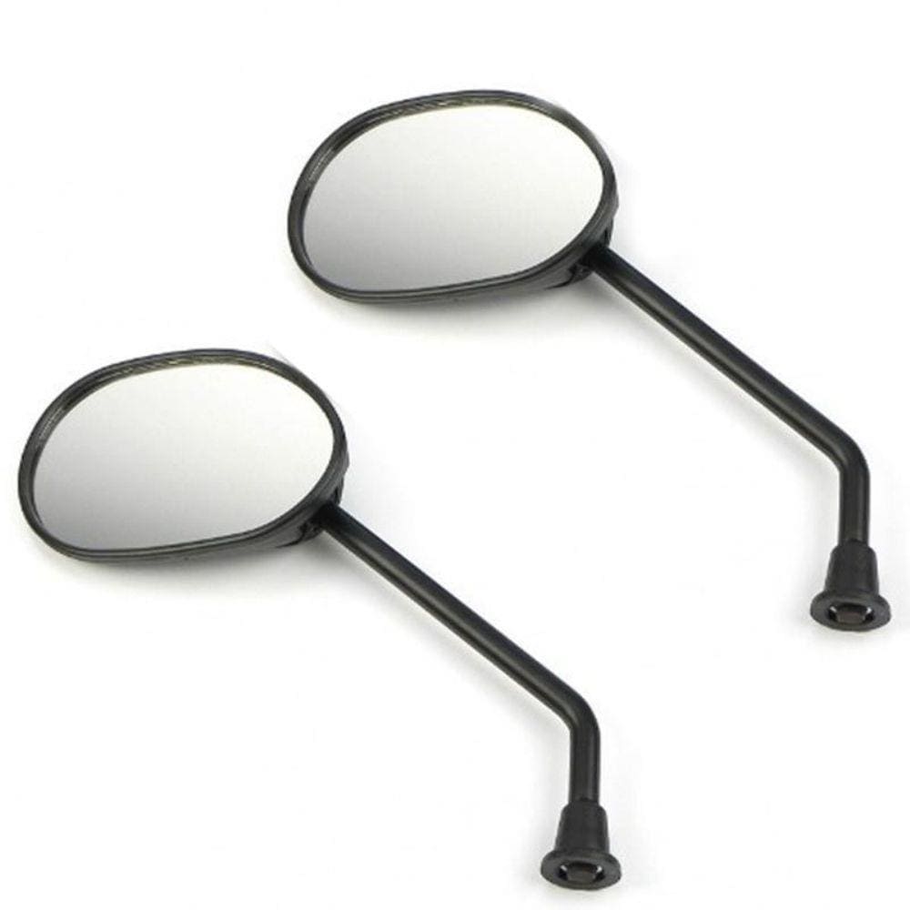 Espelho Mini Retrovisor Par Moto Biz 125 e Bros 09 Serve em Todas Hondas