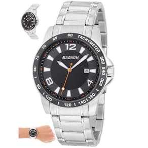 Relógio Magnum Masculino - Ma33086t Casual Prateado