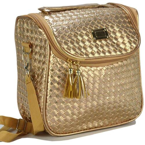 Nécessaire Feminina Bolsa Térmica Luxo Dourado CBRN07820 Menor preço em Nécessaire Feminina Bolsa Térmica Luxo Dourado CBRN07820
