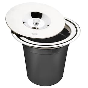 Lixeira De Embutir 5 Litros Inox 304 - Tramontina 94518005