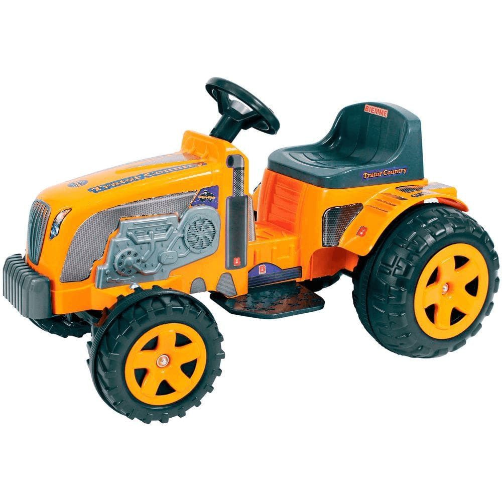 Mini Trator Elétrico 6v Country Amarelo Biemme 319