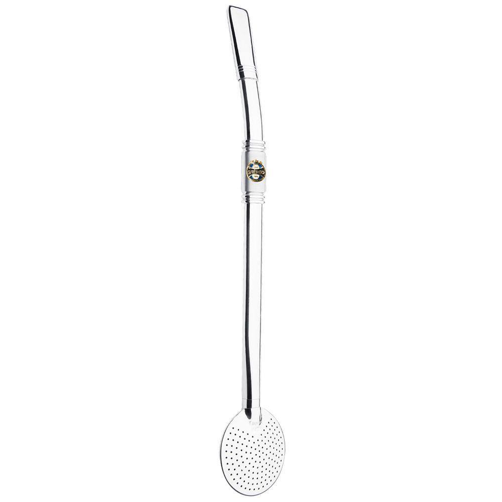 Bomba 25cm Chimarrão Tererê Pingente Times Aço Inox Grêmio