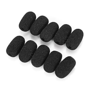 KIT 10 Protetor Bocal Microfone Espuma Para Headset Intelbras Top Use ESP09
