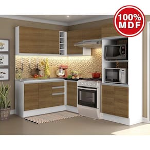 Cozinha Completa Madesa 100% MDF Acordes de Canto