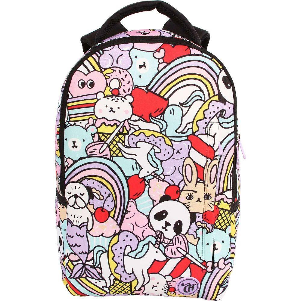 Mochila Escolar Capricho Overprint GD 3BOLSOS