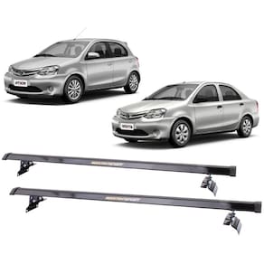Rack Teto Resistent Sport Etios Hatch e Sedan 12/18 LW028