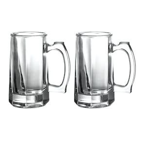 Jogo 2 Canecas de Vidro para Cerveja 370ml - Dynasty Bar