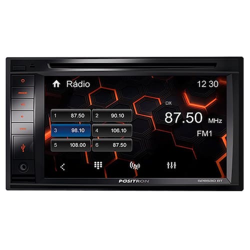 Central Multimídia Pósitron SP8530BT 2DIN com Tela LCD 6,2” Entrada USB, Bluetooth e Equalização é ruim? Central Multimídia Pósitron SP8530BT 2DIN com Tela LCD 6,2” Entrada USB, Bluetooth e Equalização é boa?