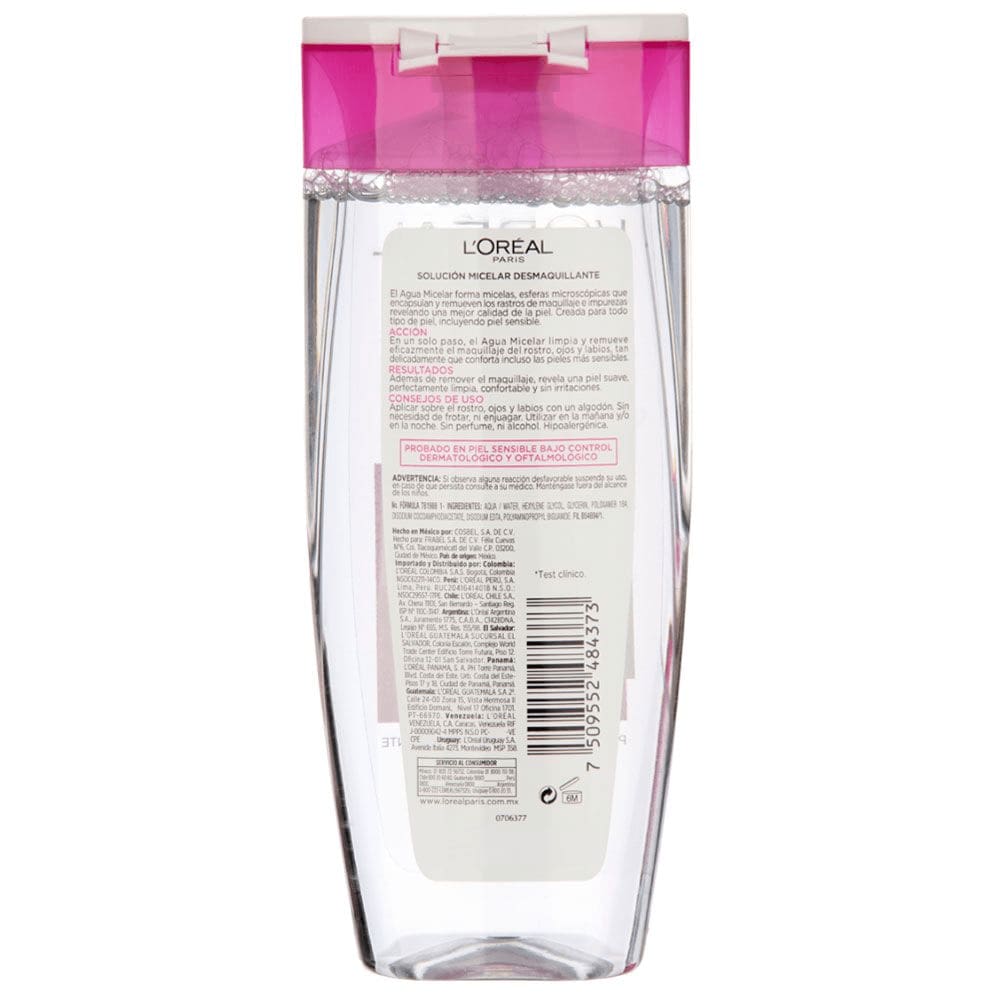 Água Micelar L'Oréal Paris 5 Em 1 - Demaquilante 200ml