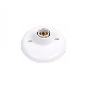 Plafon 100W Com Receptor Branco - Ilumi