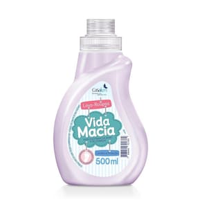 Lava Roupas Vida Macia Com 500 Ml
