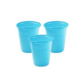 Copo de Plástico Descartável 200ml Azul Claro c/ 50un Trik Trik