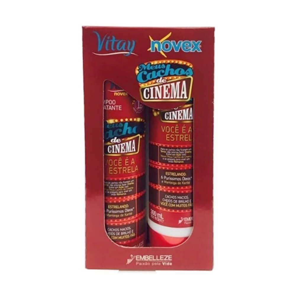 Novex Meus Cachos Cinema Shampoo + Condicionador 300ml